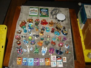 Skylanders Xbox One Lot with 2 Games Portal 41 Figures Cards Stickers Ex Cond - Picture 1 of 24