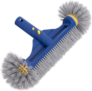 Pool Brush round Ends Premium Pool Brushes Cleaning Pool Walls Tiles 12.5 Pool - Picture 1 of 1