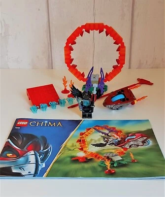 LEGO LEGENDS OF CHIMA Ring of Fire 70100 100% Complete Excellent Condition - Image 1 of 4