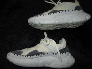 Nubikk Designerschuhe/Sneaker Gr. 41 schwarz/weiß,beige handgefertigt - Bild 1 von 4