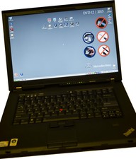 Lenovo T500 good battery with DAS XENTRY 03.2017 installed for star C4 SDConnect