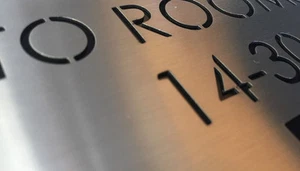 House Hotel Motel Strata Signage Sign Plaque Laser Cut Stainless Steel - Picture 1 of 4