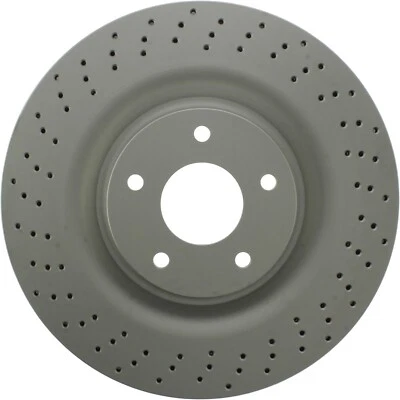 Rotor de freio a disco dianteiro Centric para 06-13 Chevrolet Corvette (320.62102F) - Imagem 1 de 4