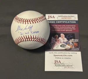 Alex Anthopoulos Signed Autographed Official MLB Baseball “21 WS Champs” JSA COA - Picture 1 of 2