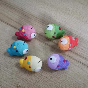 6pcs mini Cute Fish theme Push Pins,Thumbtack,home decoration,photo wall - Picture 1 of 2