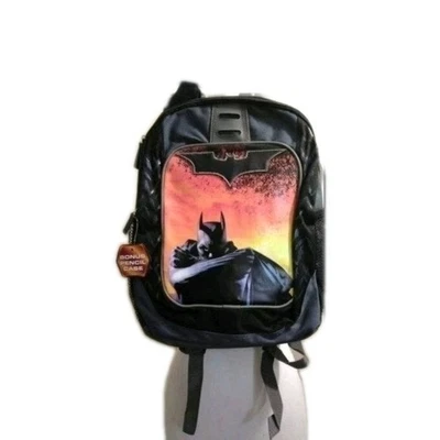BATMAN BEGINS BACKPACK W/BONUS PENCIL CASE - Image 1 of 2