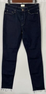 Mother Looker Ankle Fray So Good Jeans Damen Gr. 30 Stretch Raw Frayed Hem - Bild 1 von 17