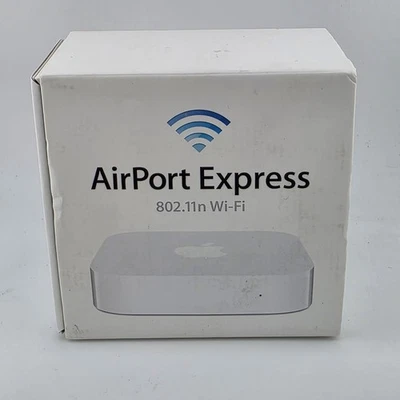 Apple AirPort Express Wireless Base Station A1392 MC414LL/A Router - Image 1 of 4