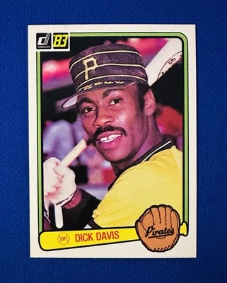 1983 DONRUSS #647 DICK DAVIS PITTSBURGH PIRATES NM-MT or BETTER CALIFORNIAN - Image 1 of 2