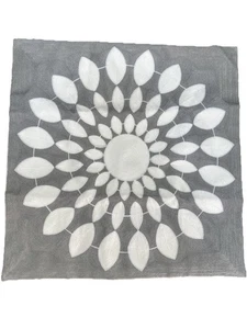 SLOW COW Deko Überwurf Kissenbezug Stickerei Kette Design Muster {D} - Bild 1 von 4