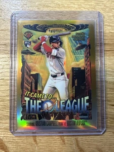 2025 Bowman Chrome KRISTIAN CAMPBELL Rookie It Came To The League Gold /50 #IT-3 - Picture 1 of 3