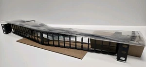 Ortronics PHAHJU48 HDJ Series Unloaded Angled Patch Panel 48-Port 1RU -EXCELLENT - Picture 1 of 6