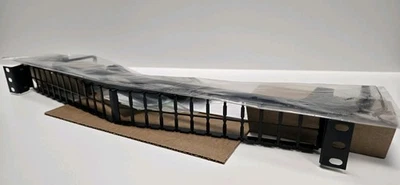 Ortronics PHAHJU48 HDJ Series Unloaded Angled Patch Panel 48-Port 1RU -EXCELLENT - Image 1 of 4