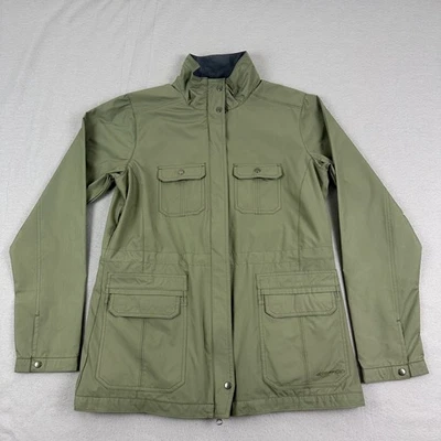 Chaqueta de Viaje Exofficio FlyQ Mujer Pequeña Forrada Utilidad Bolsillos Carga Foto 1 de 4