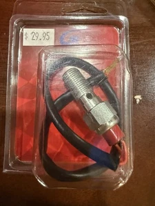 Interruptor de presión Harley Davidson Goodridge Banjo Bolt cromado - Imagen 1 de 3