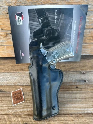 Don Hume H739 26-5 Black  Leather Lined Duty Holster for Beretta 92 96D 92S 92SB - Image 1 of 2
