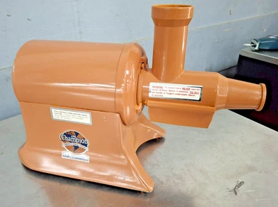 Exprimidor Champion G5-NG-853S Exprimidor de alta resistencia 1/3 HP Marrón ENVÍO RÁPIDO Foto 1 de 3