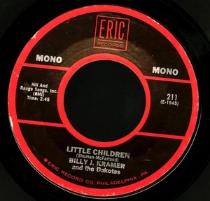 Billy J. Kramer & The Dakotas - Little Children /  Bad To Me (7") (Very Good Plu - Imagen 1 de 2