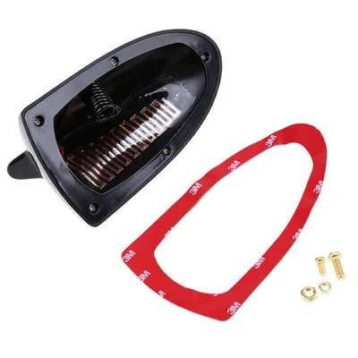 Cubierta de antena de aleta de tiburón negra brillante techo AM/FM con señal para Hyundai Veloster Foto 1 de 4