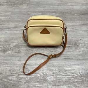 Arden Cove Umhängetasche creme braun Leder Reisen Sicherheit abschließbar Handtasche Tasche - Bild 1 von 6