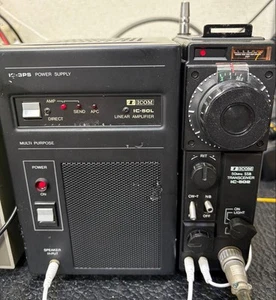 ICOM IC-502 50MHz SSB Transceiver + IC-50L Linear Amp + IC-3PS PSU Japan - Picture 1 of 24
