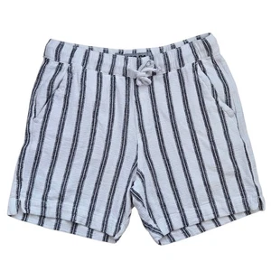 Plugg Shorts Herren Medium gestreift Kordelzug Gesäßtasche Baumwolle - Bild 1 von 5