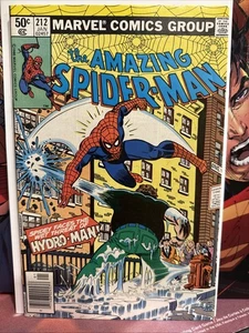 Amazing Spider-Man 212 NEWSSTAND 1. App & Origin Hydro-Man Bronze Age 1981 NM - Bild 1 von 18