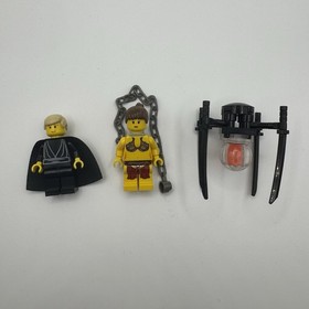 LEGO Star Wars Slave Princess Leia Luke Jedi Monk Droid Minifigures Set 4480