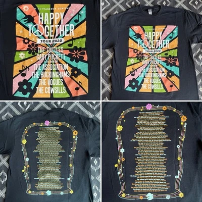 Camiseta Concierto Pop THE TURTLES Happy Together Tour 2022 Años 60. NV usado MEDIANO Foto 1 de 4