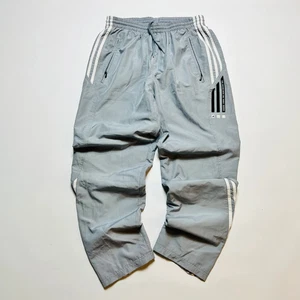Pantalones de seguimiento Adidas vintage años 90 muestra gris L/XL - Imagen 1 de 7