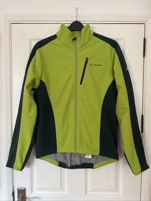 Windproof 100 Vaude Spectra Softshell Cycling Jacket 2 Men’s Size 54 XL Hi Viz - Image 1 of 4