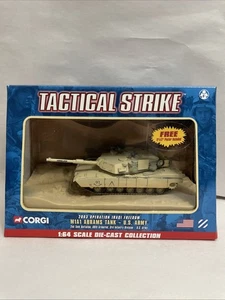 Corgi 1:64 Tactical Strike M1A1 Abrams Tank 2003 Iraqi Freedom US95122 - - Picture 1 of 10