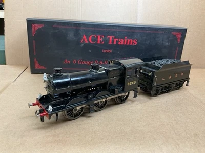 ACE TRAINS O GAUGE STEAM LOCOMOTIVE 0-6-0 Q CLASS W/TENDER LNER BLACK 3 RAIL ! - Image 1 of 4
