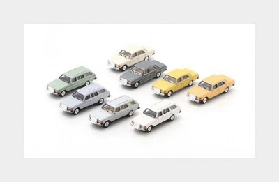 1:87 SCHUCO Mercedes Set 8X E-Class (W123) 1975 E-Class T-Model (W123) 452675500 - Immagine 1 di 2