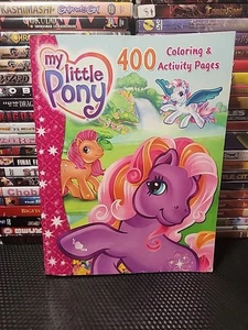 Vintage My Little Pony Coloring And Activity Book 14 Pages Have Been Drawed On - Picture 1 of 21
