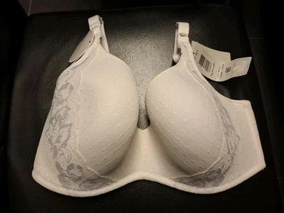 Triumph " Magic Wire Lite MWP" Bügel-BH weiß mit Stickerei Gr.80E Neu - Bild 1 von 2