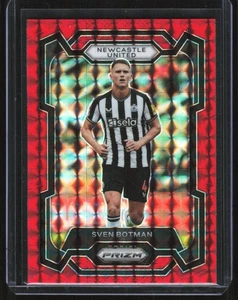 2023 Panini Prizm Premier League Red Sven Botman Newcastle United #56 - Picture 1 of 2