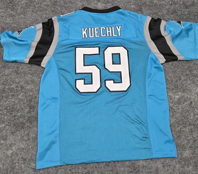 Carolina Panthers NFL #59 Luke Kuechly Nike On Field Jersey Size 40 - Image 1 of 4
