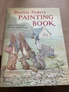 Beatrix Potter's Painting Book 1: Outline Pictures From the Peter Rabbit Books - Picture 1 of 4