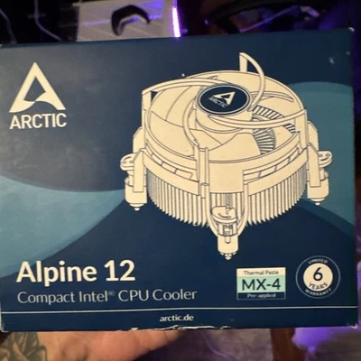 Arctic ACALP00031A Alpine 12 CO CPU Cooler For Intel 115X 1200 - Image 1 of 3