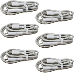 Belkin Cavo USB-C, Cavo di Ricarica Boost Intrecciato da USB-C a USB-C, 1m/3.3ft, Bianco - Foto 1 di 6