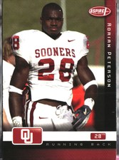 2007 SAGE Aspire #11 Adrian Peterson NM
