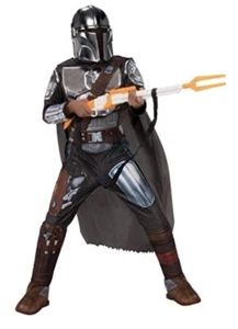 Rubie's Star Wars The Mandalorian Beskar Armor kids costume-Small (4-6) age 3-4 - Picture 1 of 9