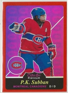 2015-16 O-Pee-Chee Platino Retro Arancione Arcobaleno R67 P.K. Subban 41/49 canadesi - Foto 1 di 2
