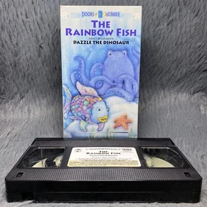 Doors of Wonder - The Rainbow Fish Dazzle the Dinosaur VHS Tape 1999 Kids Film - Picture 1 of 8