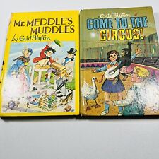 1970 Enid Blyton Hardcover Books x 2 Dean & Son, Come to Circus, Mr Meddle Muddl