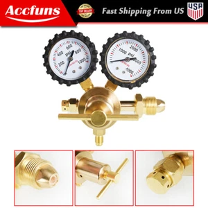 0-800 psi Delivery Pressure 1/4" Flare Output Nitrogen Regulator New - Picture 1 of 10