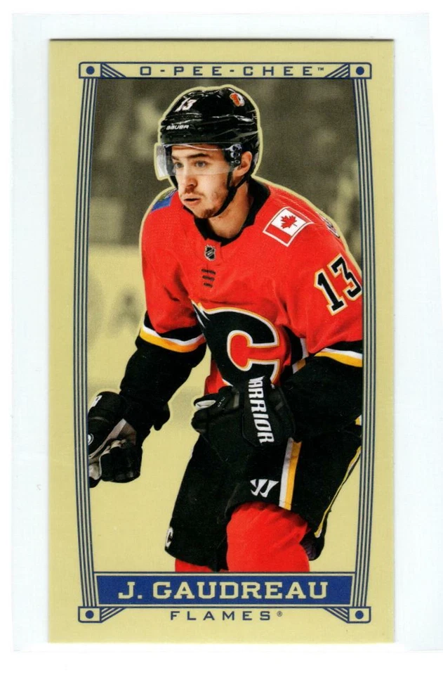 2019-20 O-Pee-Chee Caramel Minis #C34 Johnny Gaudreau (ref 181003) - Image 1 of 1