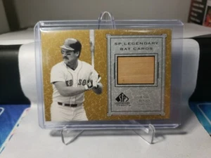 2001 UPPER DECK SP LEGENDARY BAT CARD INSERT WADE BOGGS NO. B-WB *RED SOX* - Picture 1 of 2