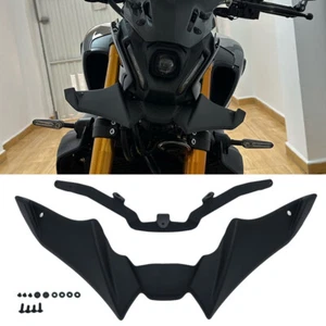 Faro alerón delantero moto fixed winglets negro para Yamaha MT-09 21-23 - Imagen 1 de 13